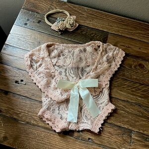 Baby girl photo shoot prop